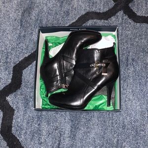 GUC Tommy Hilfiger leather booties, size 8.5.
